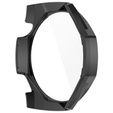 2in1 tok + edzett üveg a Huawei Watch GT 5 Pro 46mm-hoz, fekete