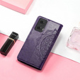 Pattintható tok a Motorola Moto E14, Mandala, lila