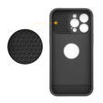 Telefontok a iPhone 15 Pro Max, ERBORD MagProtect Slide Camera, fekete