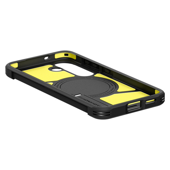 Spigen Tough Armor Mag Black tok Samsung Galaxy S25-hez