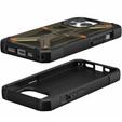 Tok Urban Armor Gear iPhone 15 Pro, Monarch, Kevlar zöld