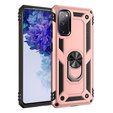 Páncélozott telefontok a Samsung Galaxy S20 FE, Nox Case Ring, rózsaszín rose gold