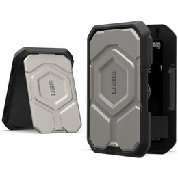 Urban Armor Gear Wallet MagSafe iPhone-hoz, ezüst