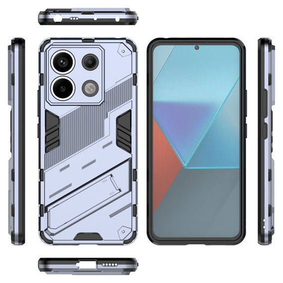 Tok Xiaomi Redmi Note 13 Pro 5G, Military kickstand, sötétkék