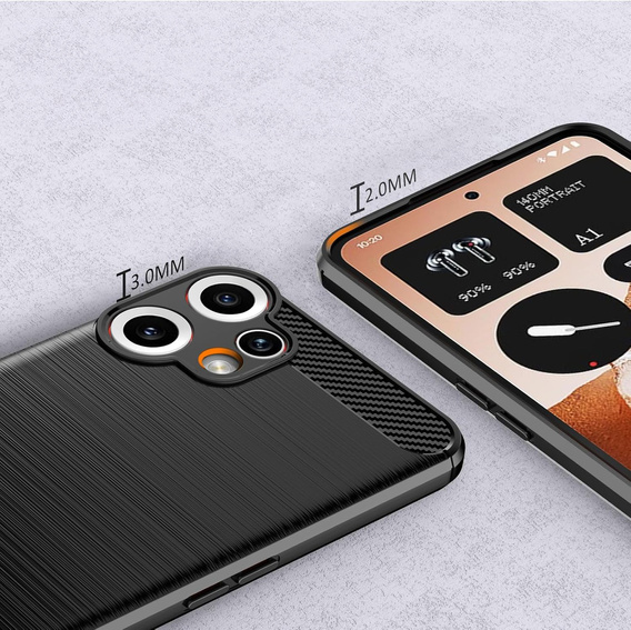 Telefontok a CMF Nothing Phone 2 Pro, Carbon, fekete