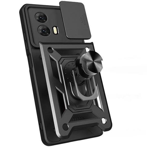 Telefontok a Motorola Moto E14, CamShield Slide, fekete