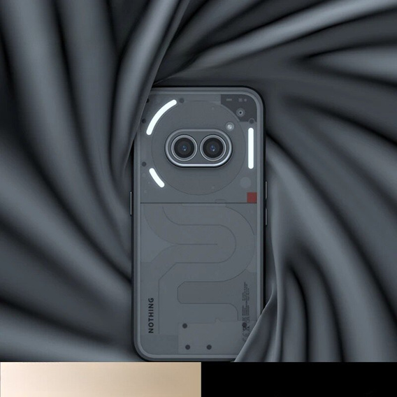 Tok Nothing Phone 2a, Fusion Hybrid, kameravédelemmel, matt / fekete