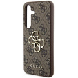 GUESS Telefontok a Samsung Galaxy A55, 4G Big Metal Logo, barna