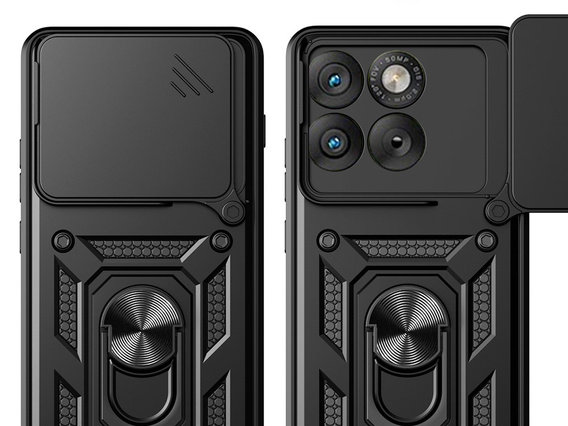 CamShield Slide páncélozott tok kameraborítóval és gyűrűvel Motorola Edge 70 készülékhez