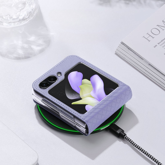 Tok Dux Ducis Samsung Galaxy Z Flip5 5G, Bril, lila