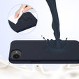 Telefontok a iPhone 16e, Silicone MagSafe, sötétkék