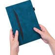 Tok Samsung Galaxy Tab S8 Ultra, Classic, tolltartóval, kék