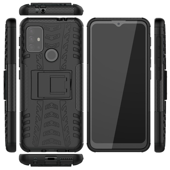 Telefontok a Motorola Moto G10/G30, Tire Armor, fekete