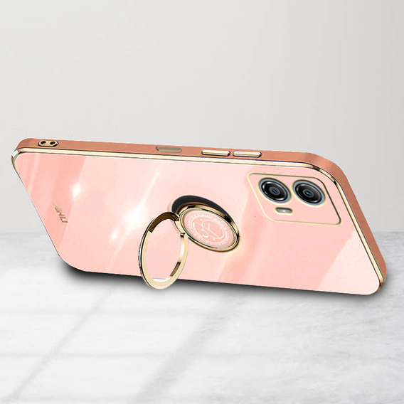 Telefontok a Motorola Moto G53 5G, Electro Ring, rózsaszín rose gold