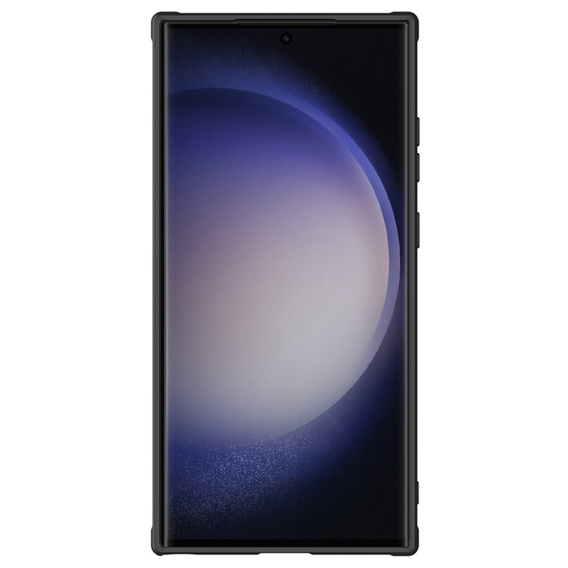 Tok Samsung Galaxy S23 Ultra, páncélozott Nillkin, CamShield Pro, fekete