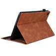 Tok Samsung Galaxy Tab A9+, Classic, tolltartóval, barna