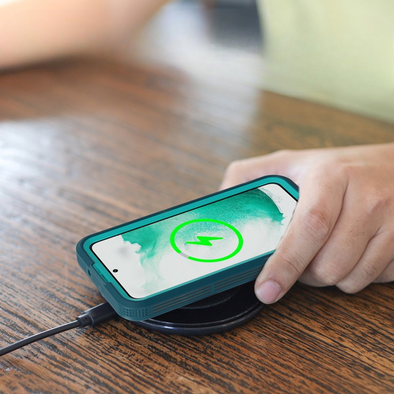 IP68 vízálló tok a Samsung Galaxy S23 Plus, zöld