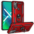 Páncélozott telefontok a Motorola Moto G50, Nox Case Ring, piros