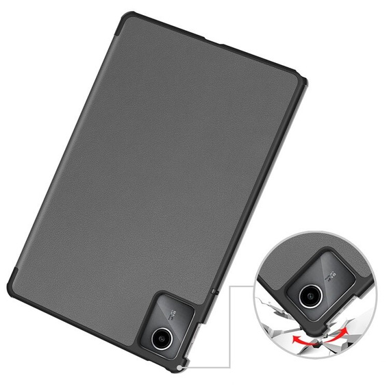 Tok Lenovo Tab M11, Smartcase, szürke