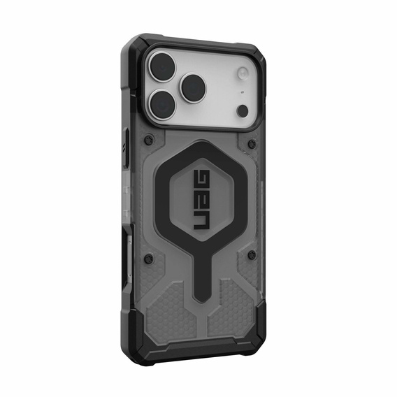 Urban Armor Gear tok iPhone 17 Pro Max készülékhez, Pathfinder MagSafe, Ash/Fekete