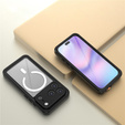 Redpepper tok iPhone 17 Pro készülékhez, IP68 vízálló, MagSafe, átlátszó, fekete oldallapokkal