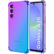 Tok Samsung Galaxy A36, Gradient Dropproof, Lila / kék