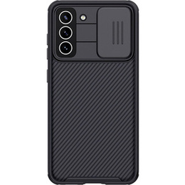 Tok Samsung Galaxy S21 FE, páncélozott Nillkin, CamShield Pro, fekete