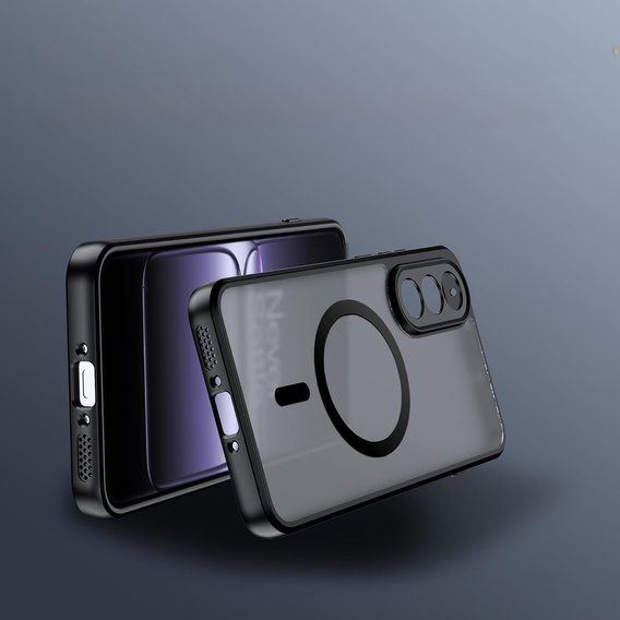 Tok OnePlus Nord 5-hoz, MagSafe, ERBORD Matt Case, fekete