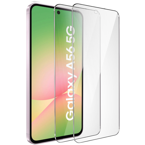 2x edzett üveg ERBORD 9H Hard Glass a képernyőn a Samsung Galaxy A56 5G