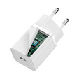 Baseus Super Si PD 30 W-os hálózati töltő, 1× USB-C okostelefonokhoz