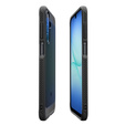 A Spigen tok Samsung Galaxy A16 4G/ 5G, Rugged Armor MagSafe, fekete + edzett üveg 9H
