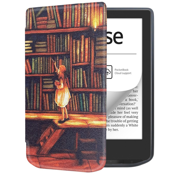 Tok PocketBook Verse / Verse Pro, Smartcase, Library girl