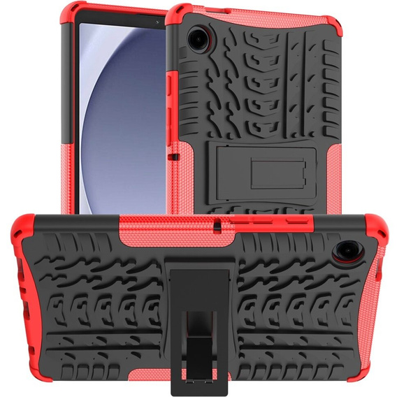Telefontok a Samsung Galaxy Tab A9, Tire Armor, piros