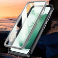 Tok Samsung Galaxy S22 készülékhez, Shockproof, fóliával, fekete