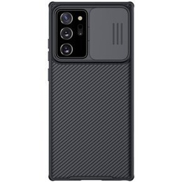 Tok Samsung Galay Note 20 Ultra, páncélozott Nillkin, CamShield Pro, fekete