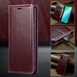 Pattintható tok a Samsung Galaxy S23, ERBORD Waxy Wallet, piros