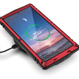 Páncélozott tok a Samsung Galaxy S25 Ultra, R-JUST, piros
