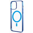 Telefontok a iPhone 13, ERBORD Hybrid MagSafe Case, kék