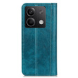 Telefontok a Xiaomi Redmi Note 13 5G, Wallet Litchi Leather, zöld