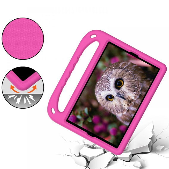 Gyermek tok Lenovo Tab M10 HD 10.1 Gen 2 X306 / Tab M10 Plus TB-X606, gyermek tok fogantyúval, kék