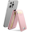 Mágneses pénztárca helymeghatározással, NFC-vel és bölcsővel iPhone 16 Pro készülékhez