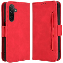 Pattintható tok a Samsung Galaxy A56, Card Slot, piros