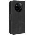 Pattintható tok a Realme 14 Pro+ 5G, Card Slot, fekete