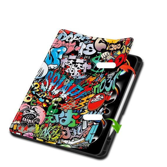 Tok iPad Pro 13" 2024 (7 gen.), Smartcase, graffiti