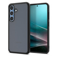A Spigen tok Samsung Galaxy S25, Ultra Hybrid, fekete / matt + 9H edzett üveg