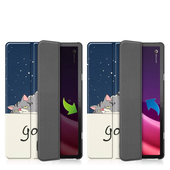 Tok Lenovo Tab P11 Gen 2 TB350FU TB350XU 11.5", Smartcase, sleeping cat