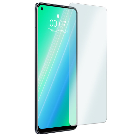 2x edzett üveg a Realme 9 Pro, ERBORD 9H Hard Glass a képernyőn