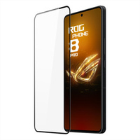 Edzett üveg ASUS ROG Phone 8 Pro, Dux Ducis teljes képernyőhöz, fekete keret