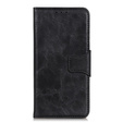 Pattintható tok a OnePlus Nord 2 5G, Split Leather Wallet, fekete