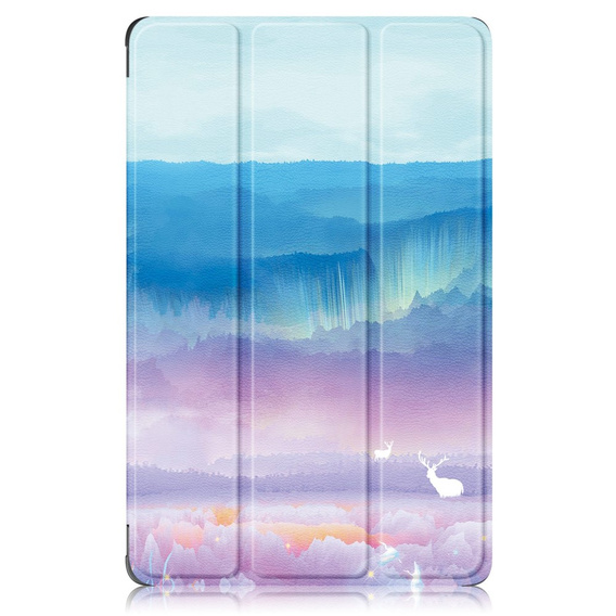 Telefontok a Lenovo Tab P11 Pro Gen 2 2022, Smartcase Pen Slot, deer in mountains